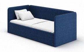 Кровать-диван Leonardo 160*70 (Синий) + боковина в Лабытнанги - labytnangi.ok-mebel.com | фото