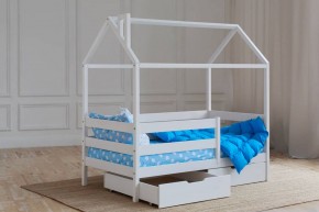 Кровать-домик 80*190 Белый в Лабытнанги - labytnangi.ok-mebel.com | фото 4