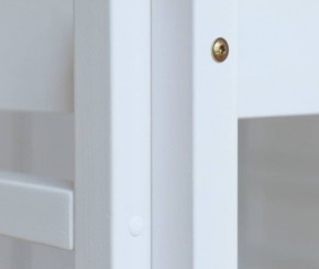 Кровать-домик двухъярусная 80*160 Белый в Лабытнанги - labytnangi.ok-mebel.com | фото 3