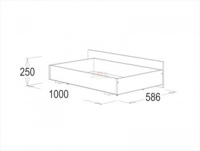 Кровать двойная Ольга 1Н + 2-а ящика (1200*2000) в Лабытнанги - labytnangi.ok-mebel.com | фото 3