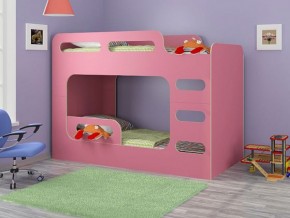 Кровать двухъярусная Дельта-Макс-20.03 Розовый в Лабытнанги - labytnangi.ok-mebel.com | фото 1