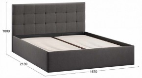 Кровать двуспальная Джоли с ПМ Тип 1 в Лабытнанги - labytnangi.ok-mebel.com | фото 4