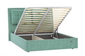 Кровать Ester 1600 с основанием и ПМ (Ультра Минт) Модель 311 в Лабытнанги - labytnangi.ok-mebel.com | фото 2