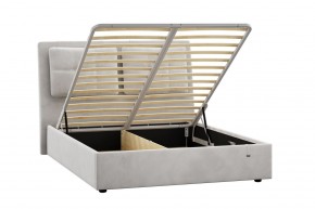 Кровать Ester 1600 с основанием и ПМ (Ультра Смог) Модель 311 в Лабытнанги - labytnangi.ok-mebel.com | фото 2