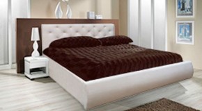 Кровать Интерьерная 1800 с ПМ (ткань 1 кат) в Лабытнанги - labytnangi.ok-mebel.com | фото