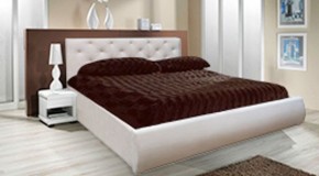 Кровать Интерьерная 1800 с ПМ (ткань 3 кат) в Лабытнанги - labytnangi.ok-mebel.com | фото