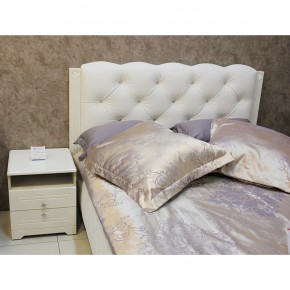 Кровать Капелла №14М (туя светлая, Ховер 003) + основание в Лабытнанги - labytnangi.ok-mebel.com | фото 3