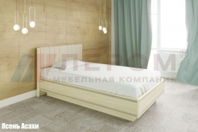 Кровать КР-1011 с мягким изголовьем в Лабытнанги - labytnangi.ok-mebel.com | фото 1