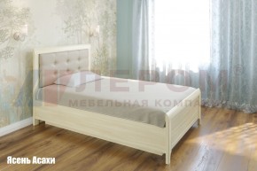 Кровать КР-1031 с мягким изголовьем в Лабытнанги - labytnangi.ok-mebel.com | фото 1