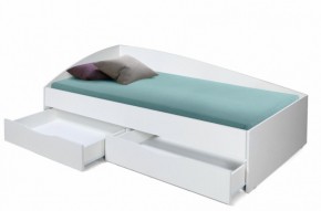 Кровать одинарная "Фея - 3" асимметричная 1900х800 (белая) в Лабытнанги - labytnangi.ok-mebel.com | фото 2