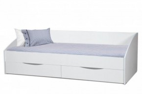 Кровать одинарная "Фея - 3" симметричная New (2000Х900) белая в Лабытнанги - labytnangi.ok-mebel.com | фото