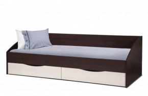 Кровать одинарная "Фея - 3" симметричная New (2000Х900) венге/вудлайн кремовый в Лабытнанги - labytnangi.ok-mebel.com | фото 1