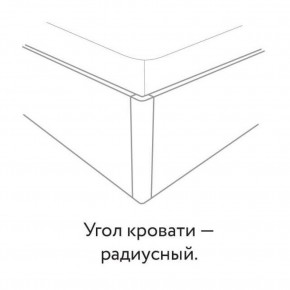 Кровать "Сандра" БЕЗ основания 1600х2000 в Лабытнанги - labytnangi.ok-mebel.com | фото 3