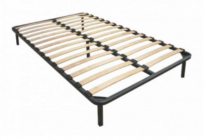 Кровать "Вена" 1600 СТАНДАРТ Вариант 3 Мора коричневый + ортопедическое основание на 5 опорах в Лабытнанги - labytnangi.ok-mebel.com | фото 2
