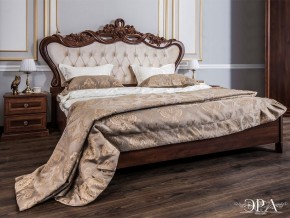 Кровать с мягким изголовьем Афина 1600 (караваджо) в Лабытнанги - labytnangi.ok-mebel.com | фото