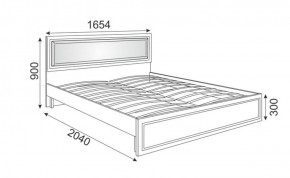 Кровать 1.6 Беатрис М10 с мягкой спинкой и ортопедическим основанием (дуб млечный) в Лабытнанги - labytnangi.ok-mebel.com | фото 3
