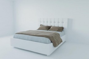 Кровать Венеция без основания 900 (экокожа белая) в Лабытнанги - labytnangi.ok-mebel.com | фото