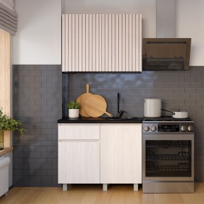 Кухня Тренд 1.0 м (Ясень белый) в Лабытнанги - labytnangi.ok-mebel.com | фото