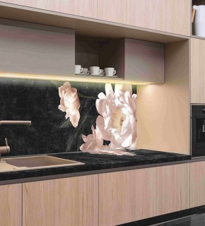 Кухонный фартук со столешницей (А-05) в едином стиле (3050 мм) в Лабытнанги - labytnangi.ok-mebel.com | фото 1