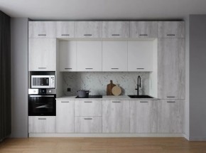 Кухонный гарнитур Бланка 3400 (Стол. 38мм) в Лабытнанги - labytnangi.ok-mebel.com | фото