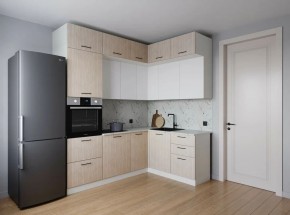 Кухонный гарнитур Демо 2200*1700 (Стол. 38мм) в Лабытнанги - labytnangi.ok-mebel.com | фото