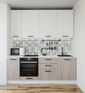 Кухонный гарнитур Демо 2200 (Стол. 26мм) в Лабытнанги - labytnangi.ok-mebel.com | фото