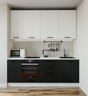 Кухонный гарнитур Графика 2200 (Стол. 26мм) в Лабытнанги - labytnangi.ok-mebel.com | фото