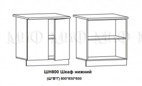 ЛИЗА-2 Кухонный гарнитур 1,8 Белый глянец холодный в Лабытнанги - labytnangi.ok-mebel.com | фото 8