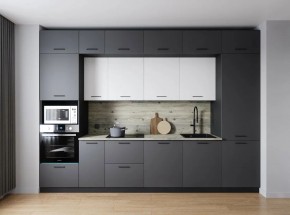 Кухонный гарнитур Меренга 3400 (Стол. 26мм) в Лабытнанги - labytnangi.ok-mebel.com | фото