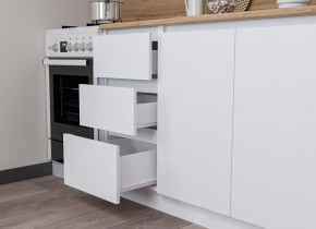 Кухня "МОРИ" 2.0 м (белый/дуб вотан) в Лабытнанги - labytnangi.ok-mebel.com | фото 4