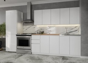 Кухня "МОРИ" 2.0 м (белый/дуб вотан) в Лабытнанги - labytnangi.ok-mebel.com | фото 6