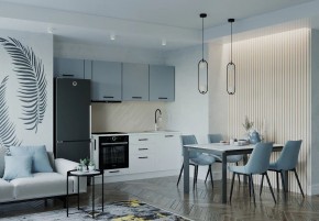 Кухонный гарнитур Ниагара 2550 (Стол. 26мм) в Лабытнанги - labytnangi.ok-mebel.com | фото