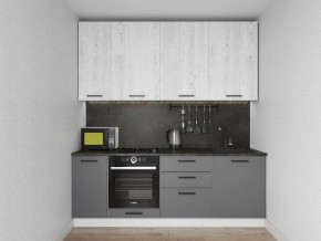 Кухонный гарнитур Санторини 2200 h 950 (Стол. 26мм) в Лабытнанги - labytnangi.ok-mebel.com | фото