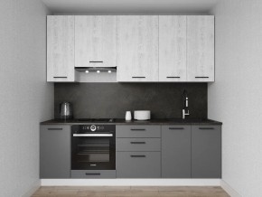 Кухонный гарнитур Санторини 2400 h950 (Стол. 38мм) в Лабытнанги - labytnangi.ok-mebel.com | фото