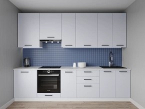 Кухонный гарнитур Смоки 2400 h950 (Стол. 38 мм) в Лабытнанги - labytnangi.ok-mebel.com | фото