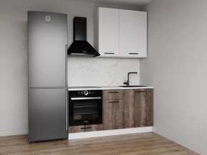 Кухонный гарнитур Старое Дерево 1600 h950 (Стол. 26мм) в Лабытнанги - labytnangi.ok-mebel.com | фото