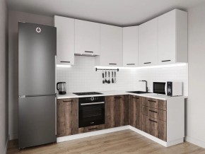 Кухонный гарнитур Старое Дерево 2200*1600 h950 (Стол. 26мм) в Лабытнанги - labytnangi.ok-mebel.com | фото