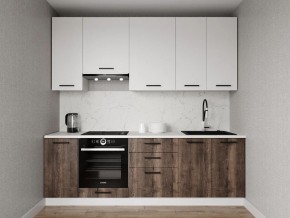 Кухонный гарнитур Старое Дерево 2400 h950 (Стол. 26мм) в Лабытнанги - labytnangi.ok-mebel.com | фото