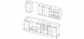 Кухонный гарнитур Умбра 2800 (Стол. 26мм) в Лабытнанги - labytnangi.ok-mebel.com | фото 2