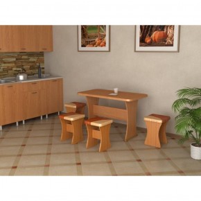Кухонный стол и 4 табурета Титул в Лабытнанги - labytnangi.ok-mebel.com | фото 1