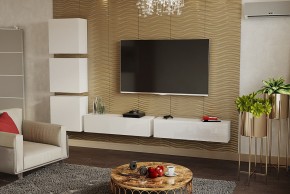 ЛИНДА Гостиная (Белый/Белый) в Лабытнанги - labytnangi.ok-mebel.com | фото 3