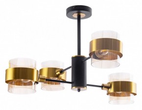 Люстра на штанге Arte Lamp Carlo A8205SP-4BK в Лабытнанги - labytnangi.ok-mebel.com | фото