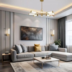Люстра на штанге Eurosvet Stark 50386 LED латунь в Лабытнанги - labytnangi.ok-mebel.com | фото 3