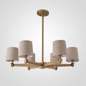 Люстра на штанге Imperiumloft Jorgenson Beige/Light wood STAVRA01 в Лабытнанги - labytnangi.ok-mebel.com | фото