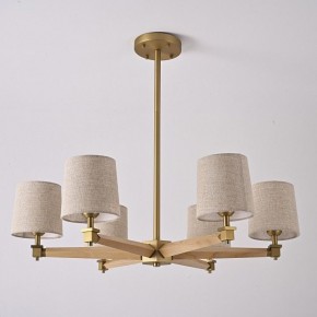 Люстра на штанге Imperiumloft Jorgenson Beige/Light wood STAVRA01 в Лабытнанги - labytnangi.ok-mebel.com | фото 3