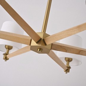 Люстра на штанге Imperiumloft Jorgenson White/Light wood STAVRA01 в Лабытнанги - labytnangi.ok-mebel.com | фото 13