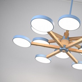 Люстра на штанге Imperiumloft TURNA Blue TURNA-DBL01 в Лабытнанги - labytnangi.ok-mebel.com | фото 6