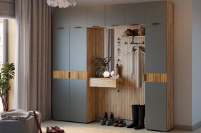 МЕБЕЛЬСОН К12 Прихожая (графит) в Лабытнанги - labytnangi.ok-mebel.com | фото