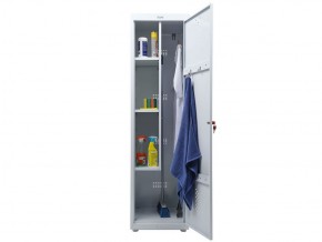 Медицинский шкаф для уборочного инвентаря МД1 ШМ-SS в Лабытнанги - labytnangi.ok-mebel.com | фото 2
