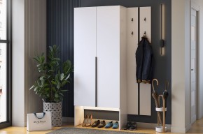 МЕРСИ Прихожая (модульная) белое дерево в Лабытнанги - labytnangi.ok-mebel.com | фото